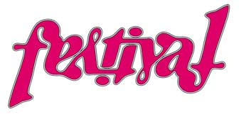 Festival, rotational ambigram